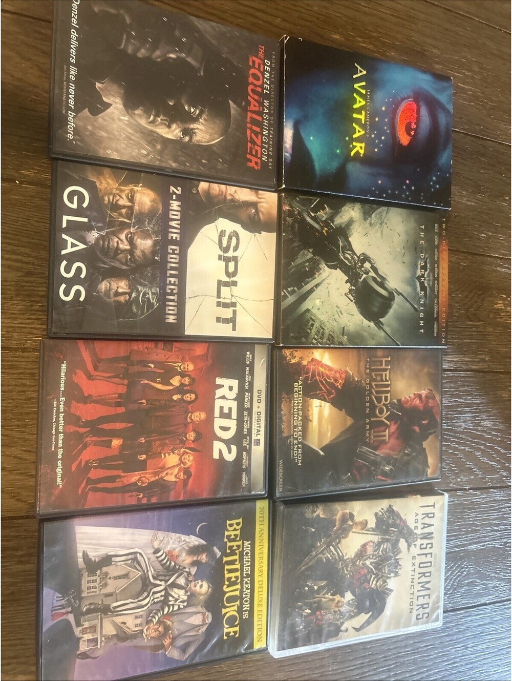 DVD Lot Of Movies 8 Total